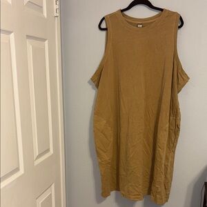 Old Navy Camel Sleeveless Dress
